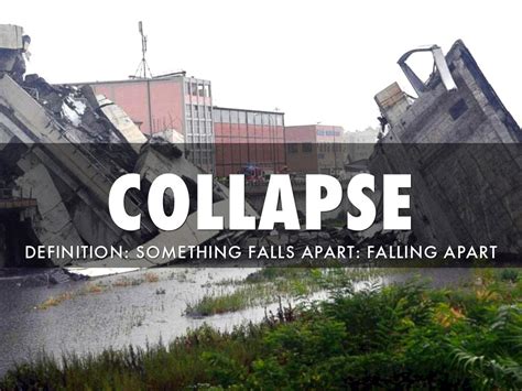 collapse meaning.